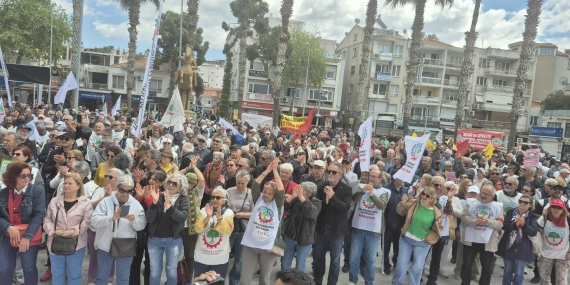 İzmir’de emekliler meydanlara çıktı: Sefalet zulmüne son