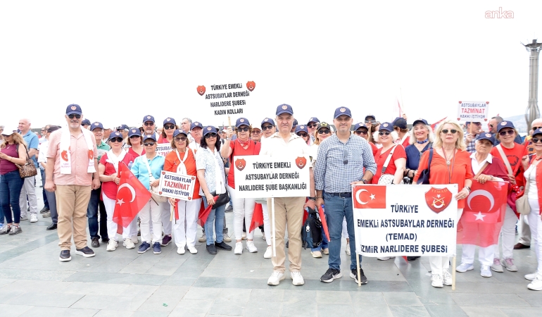Emekli astsubaylardan özlük hakları çağrısı