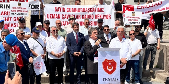 Emekli astsubay, uzman erbaş ve uzman jandarmalar: Bizi sadece şehit olduğumuzda mı hatırlayacaksınız?